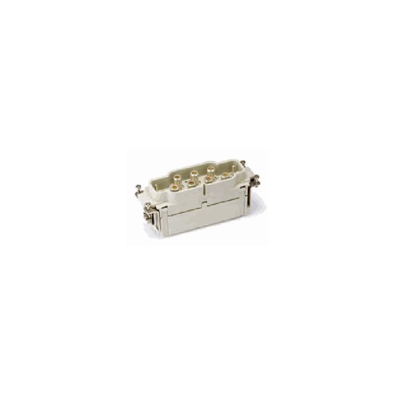 Insert HK, Raccordement à vis axiale, femelle, 12 pin, 100A, Polycarbonate, 24B 